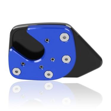 Imagem de Almofada de suporte de motocicleta ampliador de extensão lateral de substituição para Honda NC750X NC750 X 2017 2018 2019 XADV 750 X-ADV 750 2014-2019 Extensor de pedal de placa de suporte de pé (azul