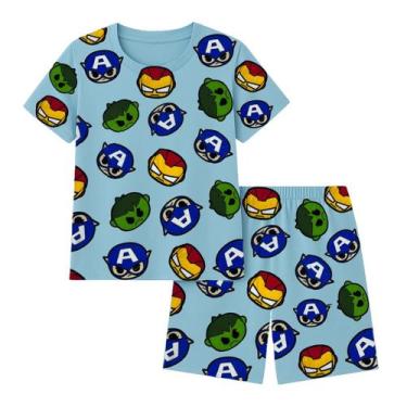 Imagem de Pijama Personagens da Disney e Marvel Infantil, Vingadores, 8