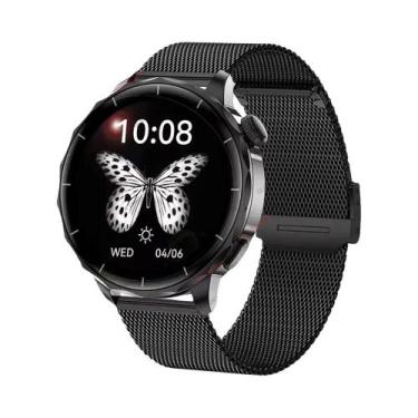Imagem de Smartwatch Feminino De 18mm Com Tela HD AMOLED, 4GB, GPS, Trajetória, 