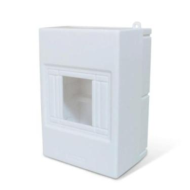 Imagem de Quadro de Disjuntor 4 Din Sobrepor Comb Box P40 Steck