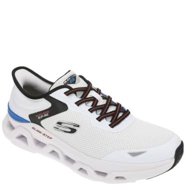 Imagem de Skechers Tênis masculino sem cadarço Glide-Step Altus Turn Out, Branco/Multi, 38 BR