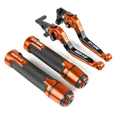Imagem de WEJUSA Para Kawasaki ZX12R ZX-12R 2000 2001-2005 Acessórios de motocicleta Alça de freio Alavancas de embreagem de freio ajustáveis Punhos de extremidade de mão Alavanca de embreagem de freio de