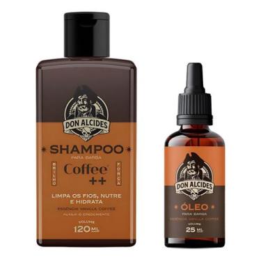 Imagem de Shampoo E Óleo Para Barba Don Alcides Coffee Café