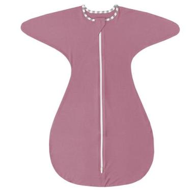 Imagem de Cobertor ZIGJOY Shark-Fin Bamboo Saco de dormir de 6 a 12 meses
