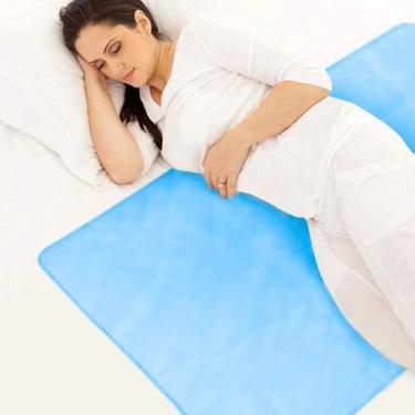 Imagem de Protetores de Colchão Laváveis 100x70  Kit com 3 Unidades para Idosos 