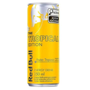 Imagem de Energético Red Bull The Tropical Edition Sabor Frutas Tropicais 250ml