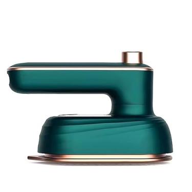 Imagem de Mini Ferro De Passar Roupas Para Viagem Elétrico Portátil Pequeno Bivolt 110v E 220v(Verde Escuro)