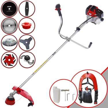 Imagem de Roçadeira Toyama Rt43l 1,7hp 2t + 5 Facas + Trimmer + Escova