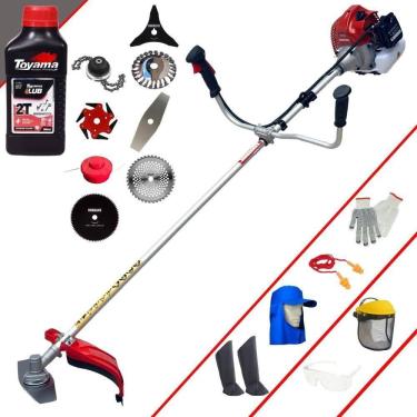Imagem de Roçadeira 8 Em 1 Bcj620l à Gasolina + Epi + Óleo Toyama 2t