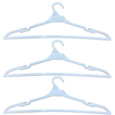 Imagem de 3 Cabide Plástico Branco Secadora de Roupas Fischer Original, Branco