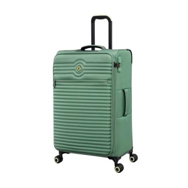 Imagem de It Luggage Circulador 71 cm Softside Checked 8 rodas giratórias expansíveis, Cerca Viva Verde, Medium, Circulador 71 cm Softside Checked 8 rodas giratórias expansíveis