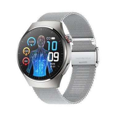 Imagem de Relógio Inteligente Masculino À Prova D'Água Bluetooth LIGE Com ECG PP