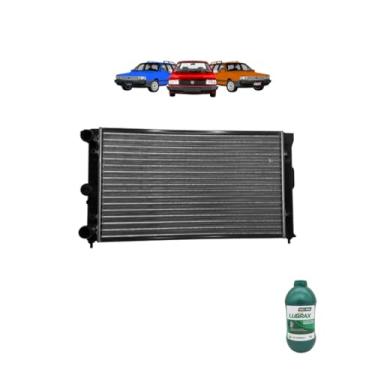 Imagem de Kit Radiador VW Santana e Versalles 1.8 91/94 com Aditivo Lubrax Verde 1L