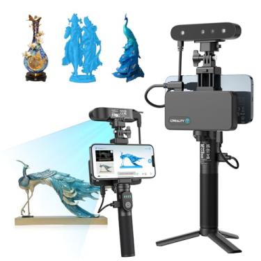 Imagem de Creality 3D Scanner Ferret Pro para impressão 3D, scanner portátil com precisão de 0,1 mm, digitalização sem fio, digitalização rápida em cores para telefones iOS/Android PC macOS Win 10/11