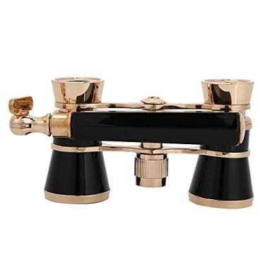 Imagem de Generic Telescópio Binocular Opera 3X25 Portátil de Visualização Clara para Teatros, Lente óptica BK7 para Mulheres, Meninas, Crianças, Vermelho/preto/branco (opcional) (#02)