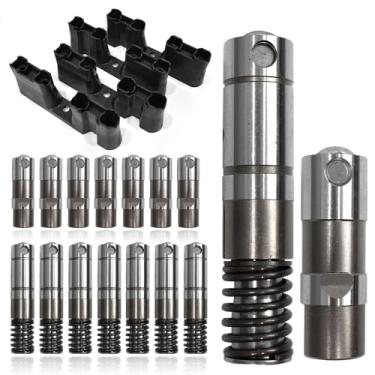 Imagem de BTSCAR (8+8) Peças Válvula de gerenciamento de combustível ativo levantadores de rolo hidráulico e bandejas de guia apto para Chevy GMC Cadillac Buick Pontiac 4.3L 5.3L 6.0L 6.2L OEM #12569256