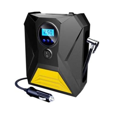 Imagem de Bomba De Ar Portátil Com Fio 12V 150PSI Inflador Elétrico De Pneus Com