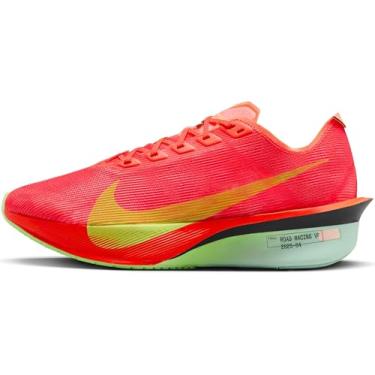 Imagem de Nike Tênis de corrida feminino Vaporfly 4, Bright Crimson Mint Foam Cave Purple Lime Blast, 10