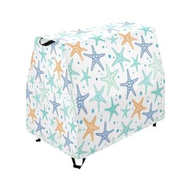 Imagem de Qilmy Starfish Kids Water Table Cover, Duty Waterproof Patio Table Covers for Outdoor Toddler Splash Tables, UV Resistant & Dustproof Play Table Protector, Cover Only