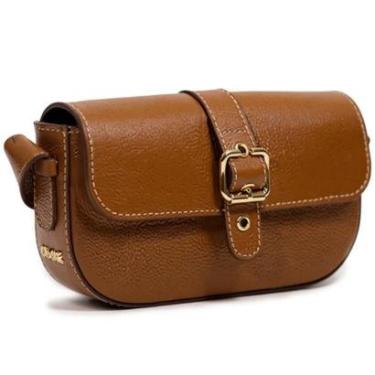 Imagem de Bolsa Classe Couro Legítimo Bag Clara Feminina-Feminino