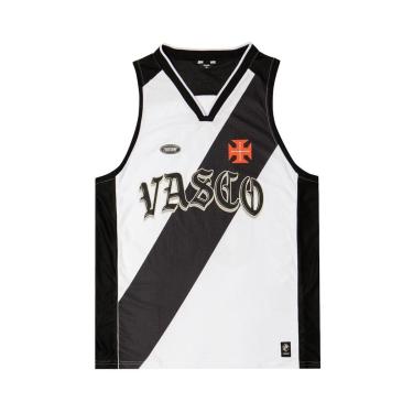 Imagem de Regata Vasco Basquete Colina Thug Nine Branca-Masculino
