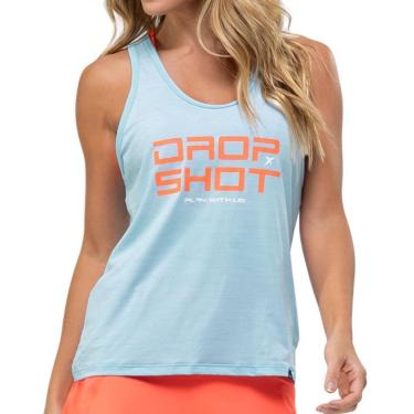 Imagem de Regata Drop Shot Enjoy 3.0 Azul Claro-Feminino
