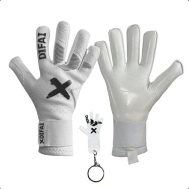 Imagem de Luva de Goleiro Gold Difai (Branca, 11)