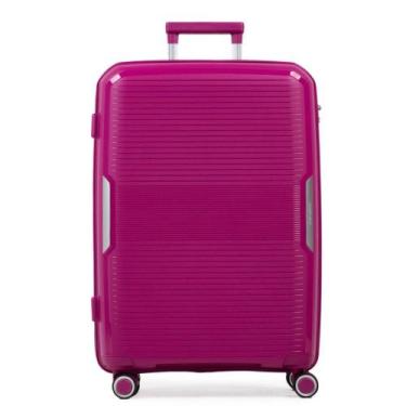 Imagem de Mala Média de Polipropileno 4 Rodas Malta Rosa Escuro - Bagaggio, M