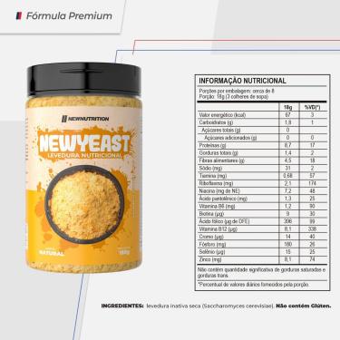 Imagem de Levedura Nutricional Newyeast 150g Newnutrition-Unissex