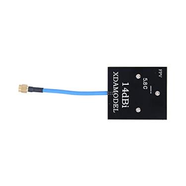 Imagem de aqxreight Painel de Antena de Patch Direcional para Sistemas FPV - Placa de Alto Ganho 5,8G 14dBi - Material Composto - Cobertura Grande Angular - Portátil e Design