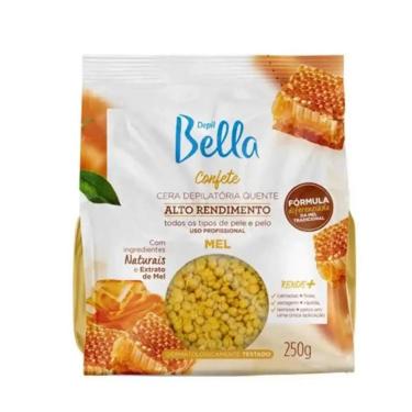 Imagem de Cera Depilatória Mel Confete Depil Bella 250G