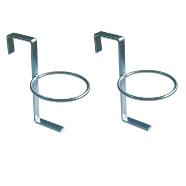 Imagem de Porta copo borda de barco galvanizado 2 peças - Riomar Equipesca