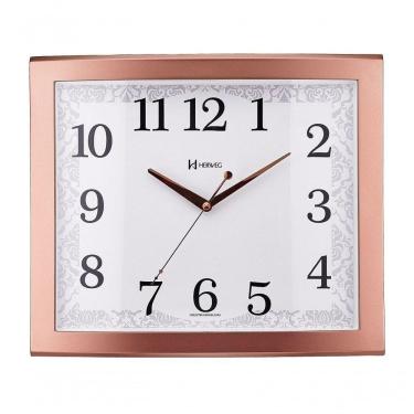 Imagem de Relógio De Parede Sofisticado Rose E Dourado Fosco Herweg 6905 único