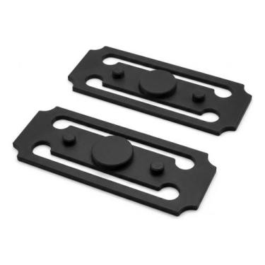 Imagem de Conexão Encaixe Pista Hotwheels - Kit 8 Peças, Preto