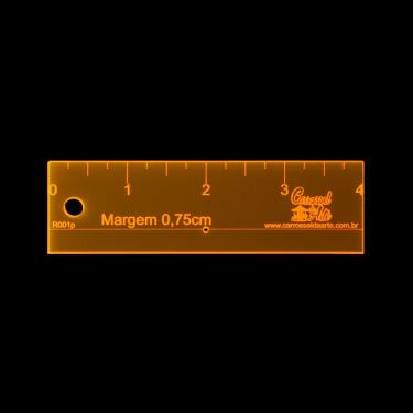 Imagem de Régua Margem De Costura De 0,75cm Polegada Furo para Agulha