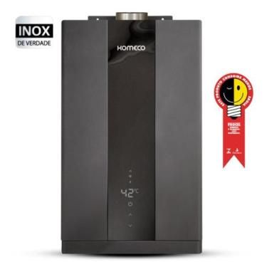 Imagem de Aquecedor De Água A Gás Gn Komeco KO 16Bk G2 16 Litros Preto Bivolt