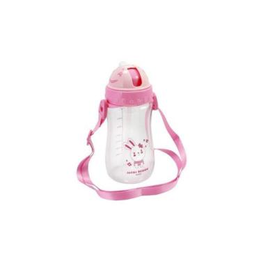Imagem de Garrafa Infantil 460ml Pimpolhos Jacki Design, Rosa