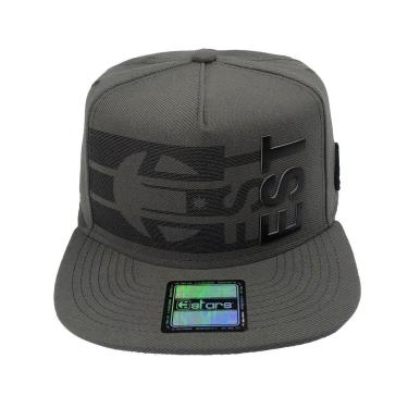 Imagem de Boné E-STARS Ilusion Aba Reta Chumbo-Masculino