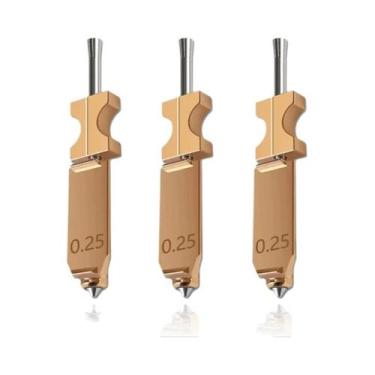 Imagem de Bico Destacável De 0.4, 0.6, 0.25, 0.8mm Para Hotend Flashforge AD5X: 