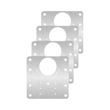 Imagem de Kit De Reparo Para Dobradiças De Portas De Armários De Cozinha Com Fur