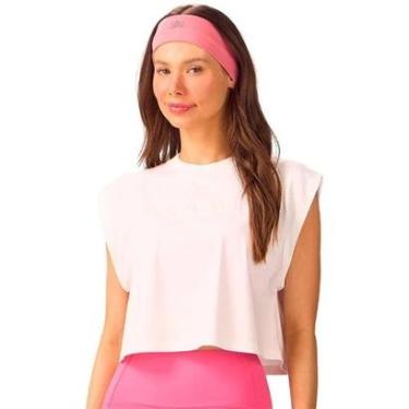 Imagem de Cropped Alto Giro Pima Logo Relevo Feminino-Feminino