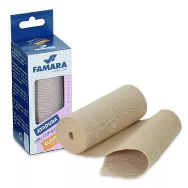 Imagem de Atadura Elástica MC 15x130cm Bege - Famara - Famara brasil ind com ltd