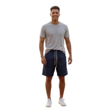 Imagem de Bermuda Tactel Reforçada Premium Masculina Com Elástico-Masculino