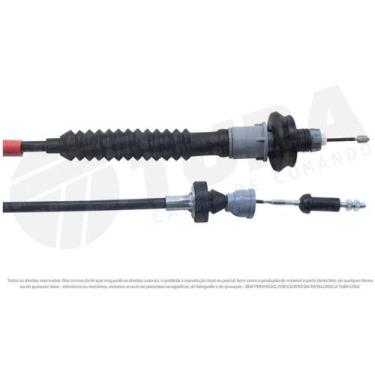 Imagem de Cabo de comando da embreagem Dian Peugeot 206 2001 a 2004 - TUBA