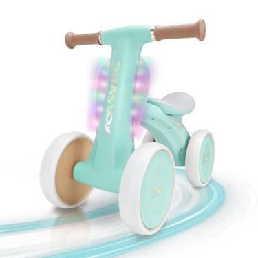 Imagem de Bicicleta De Equilíbrio Infantil Andador Sem Pedal 4 Rodas Brastoy, Ve