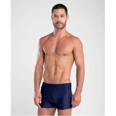 Imagem de Sunga Boxer Mash Lisa C/bolso Lateral Super Sensual, Azul escuro, P