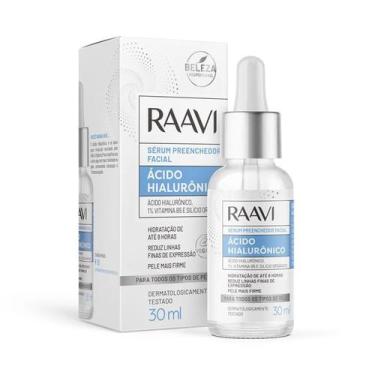 Imagem de Sérum Facial Preenchedor Ácido Hialurônico Raavi 30ml - Hidratação e R