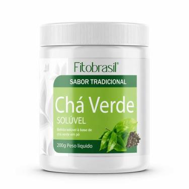 Imagem de Chá Verde Solúvel Tradicional 200g Regulador de Acidez - Fitobrasil