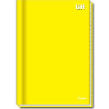 Imagem de Caderno Brochurão Capa Dura 1 Matéria - 48 Folhas - Lift Amarelo - Cre