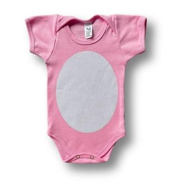 Imagem de Body Bebê Temático Coelhinho Rosa 100% Algodão. - DS LOJA, M